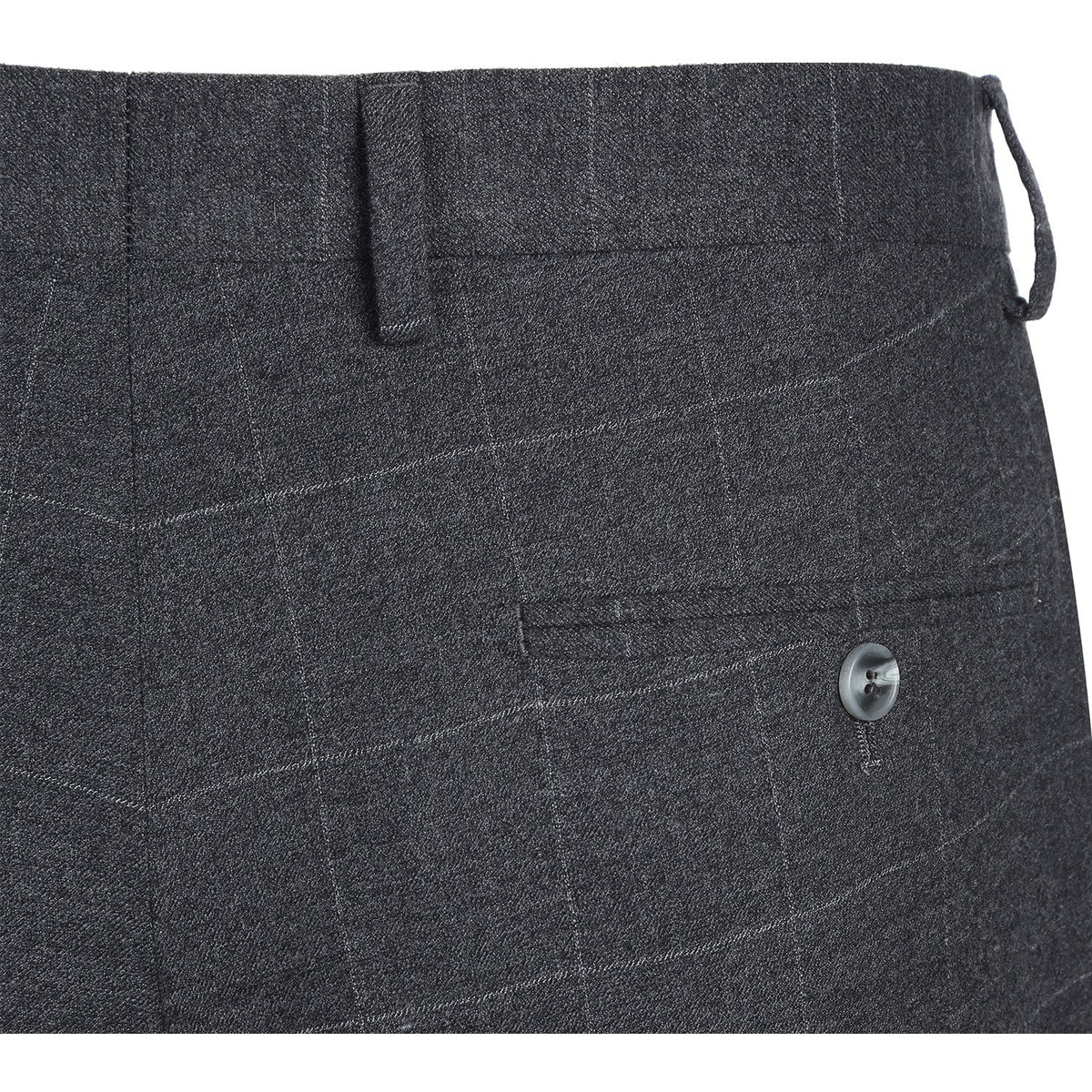 293-31 Men's Slim Fit Checked Suits
