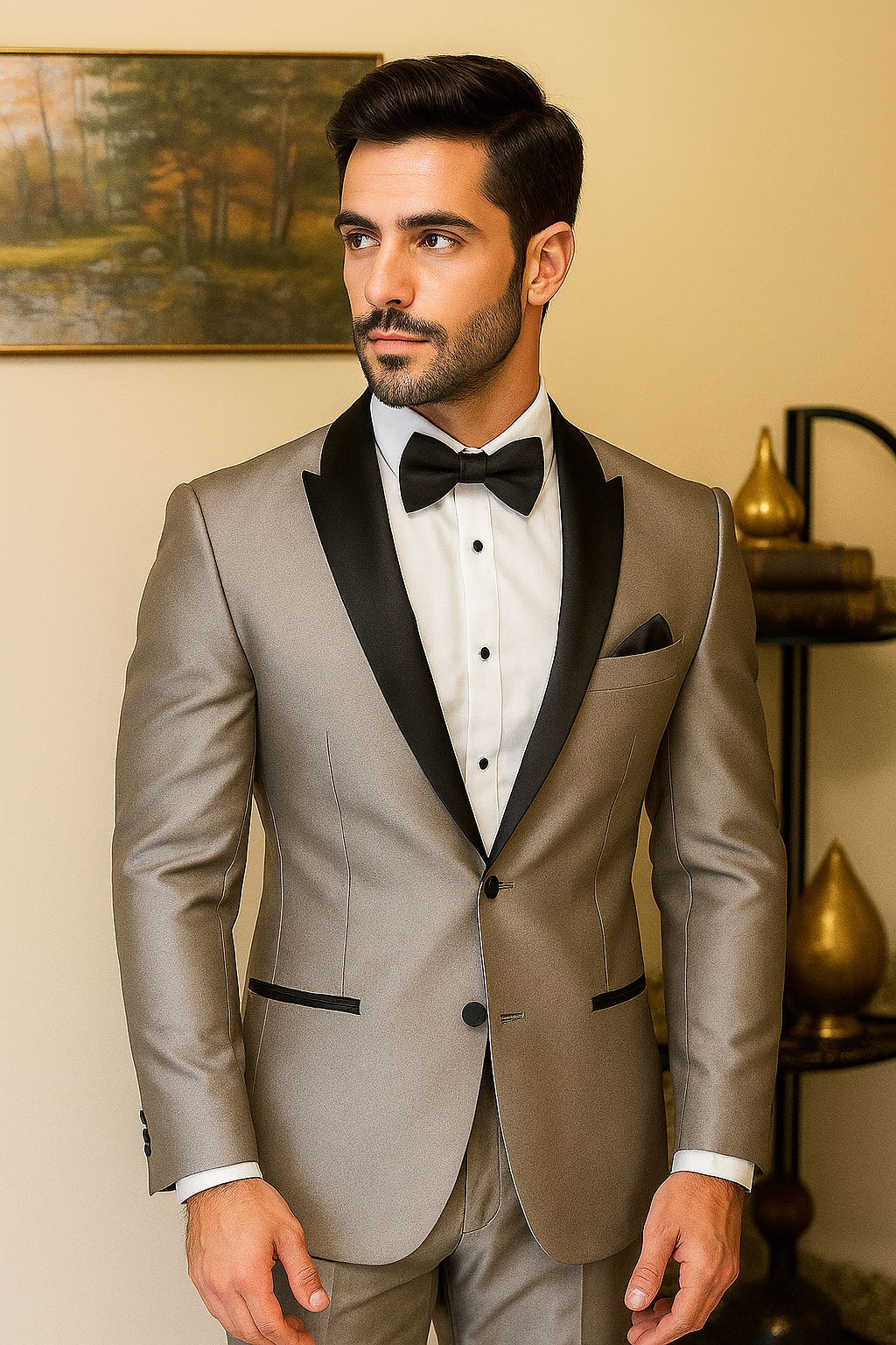 Trajes Gris Para Hombre