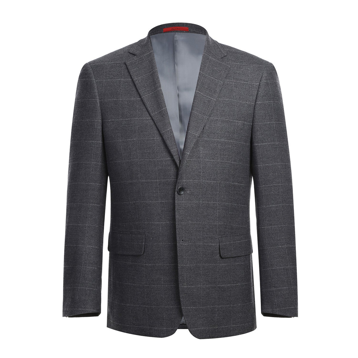293-31 Men's Slim Fit Checked Suits