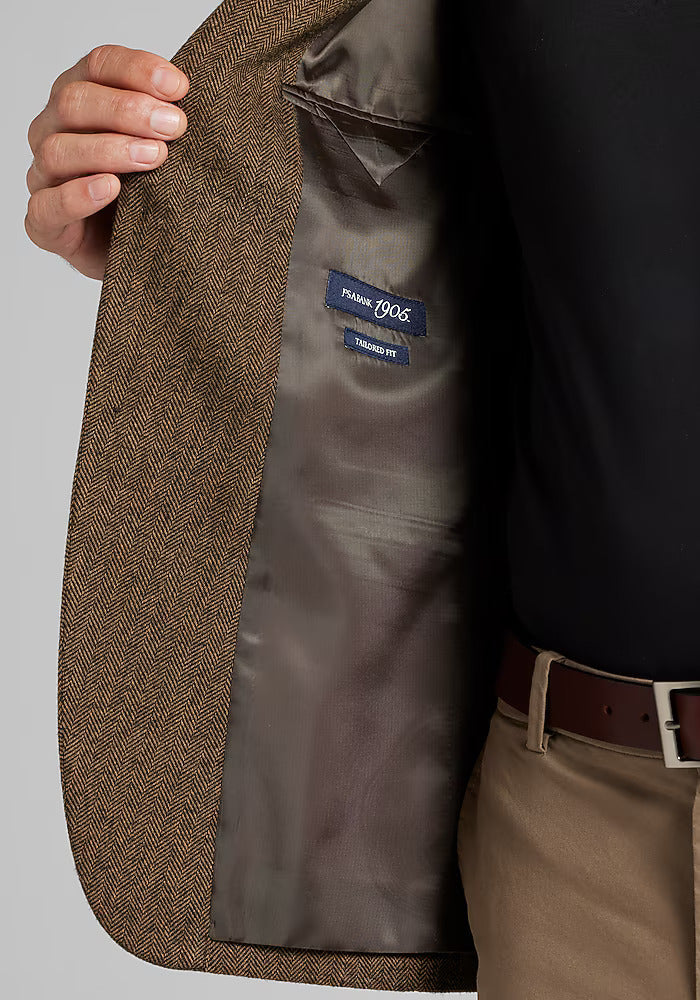 1905 Collection Tailored Fit Herringbone Sportcoat