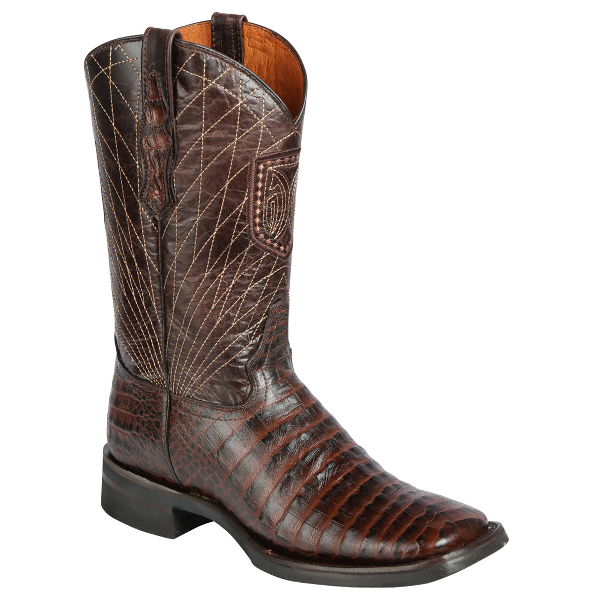 Caiman Print Cowboy Boots