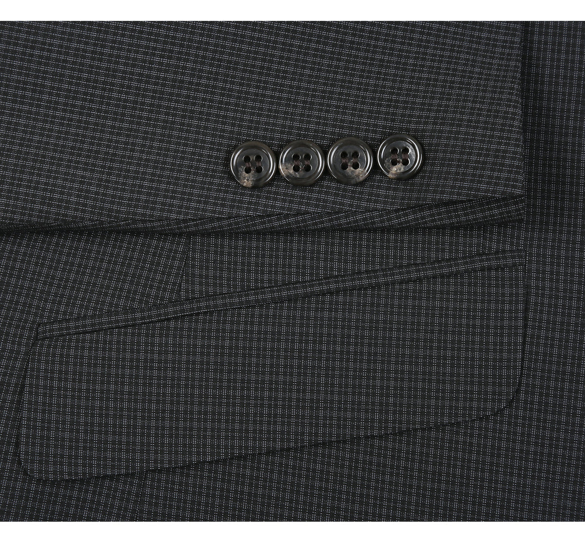 293-9 Men's Two Piece Slim Fit Stretch Dress Suit