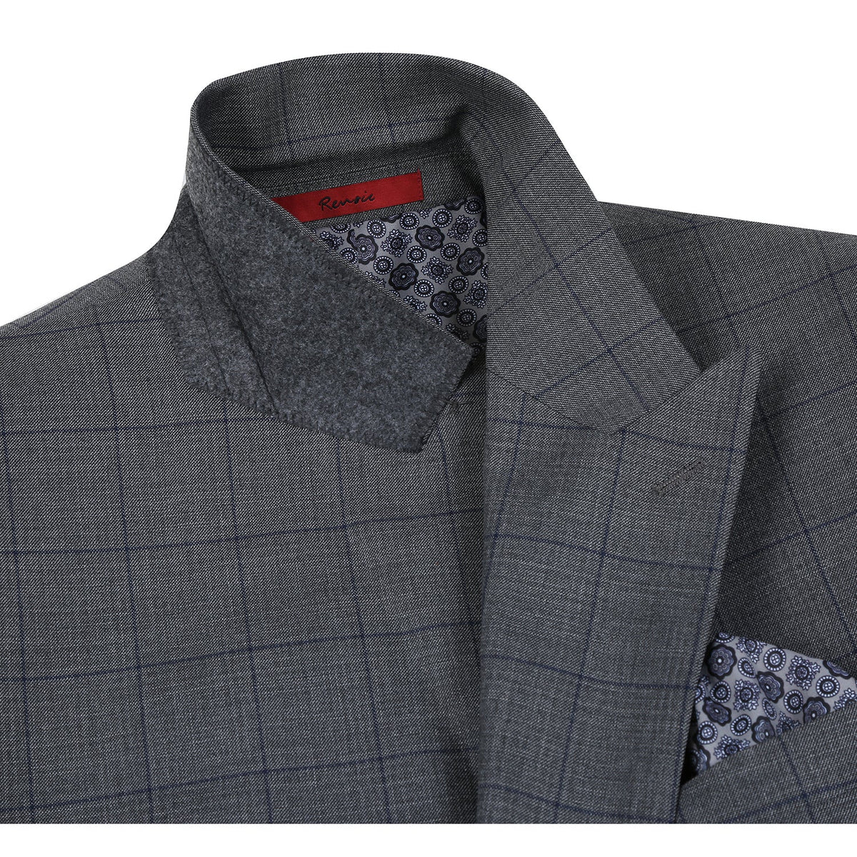 293-44 Men's Double-Breasted New Slim Fit Suits