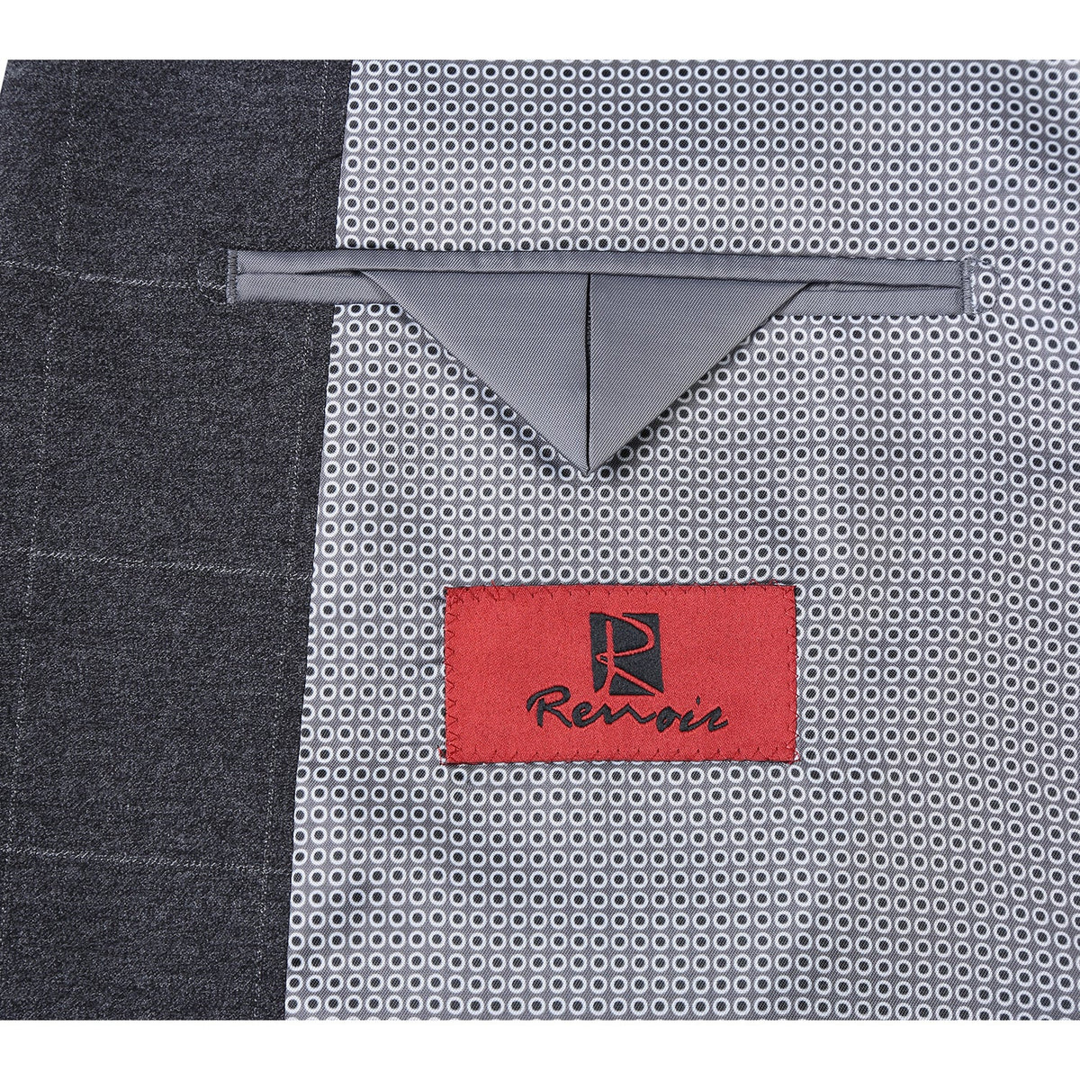 293-31 Men's Slim Fit Checked Suits