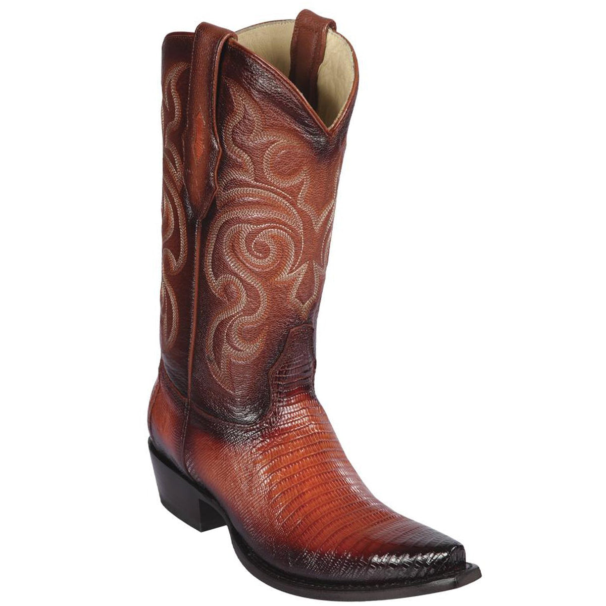 Snip Toe Lizard Boots