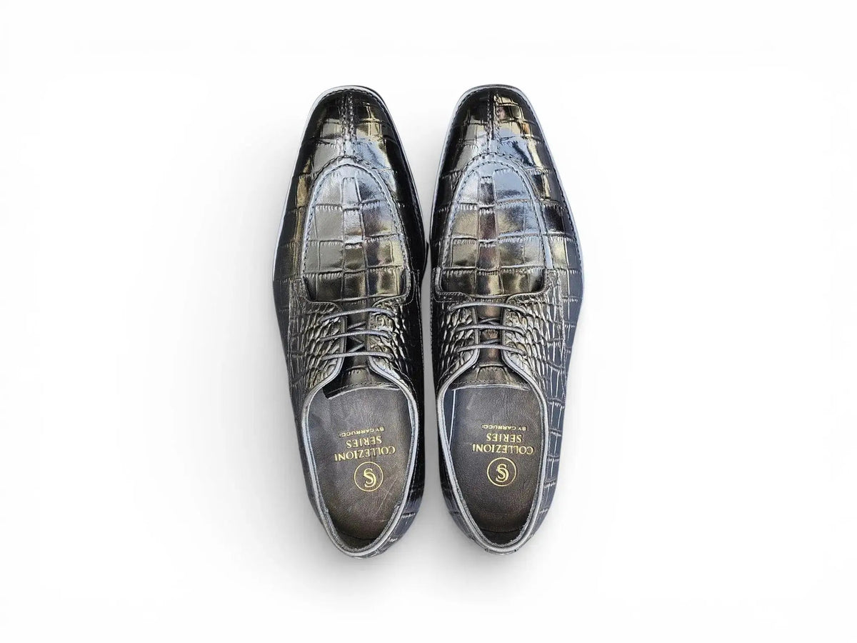 Carrucci Allen II Embossed Split Toe Derby