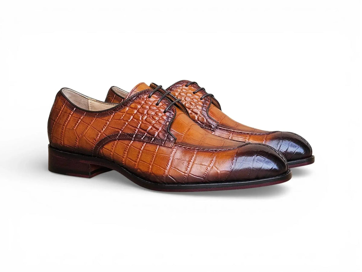 Carrucci Allen II Embossed Split Toe Derby