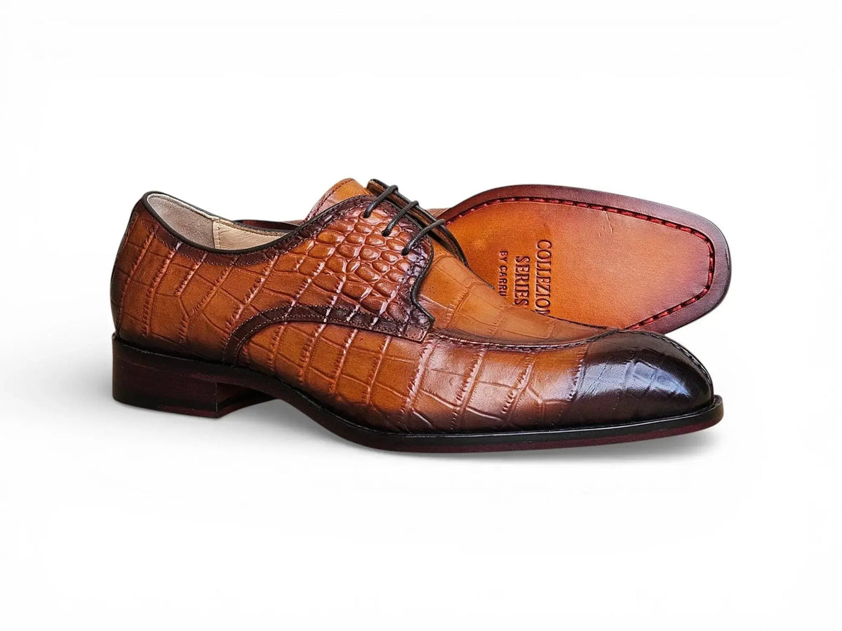 Carrucci Allen II Embossed Split Toe Derby