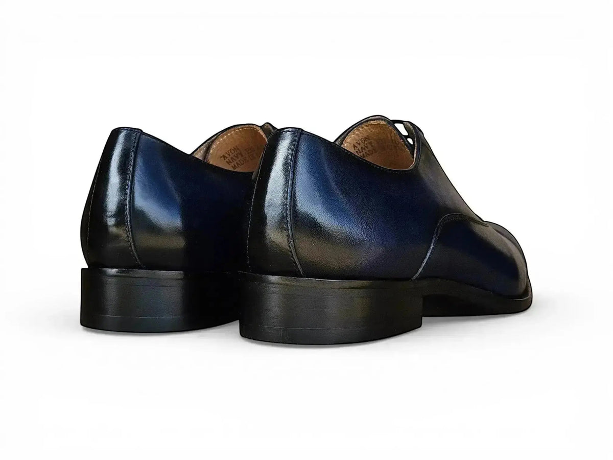Carrucci Avon Cap Toe Oxford in Leather Sole