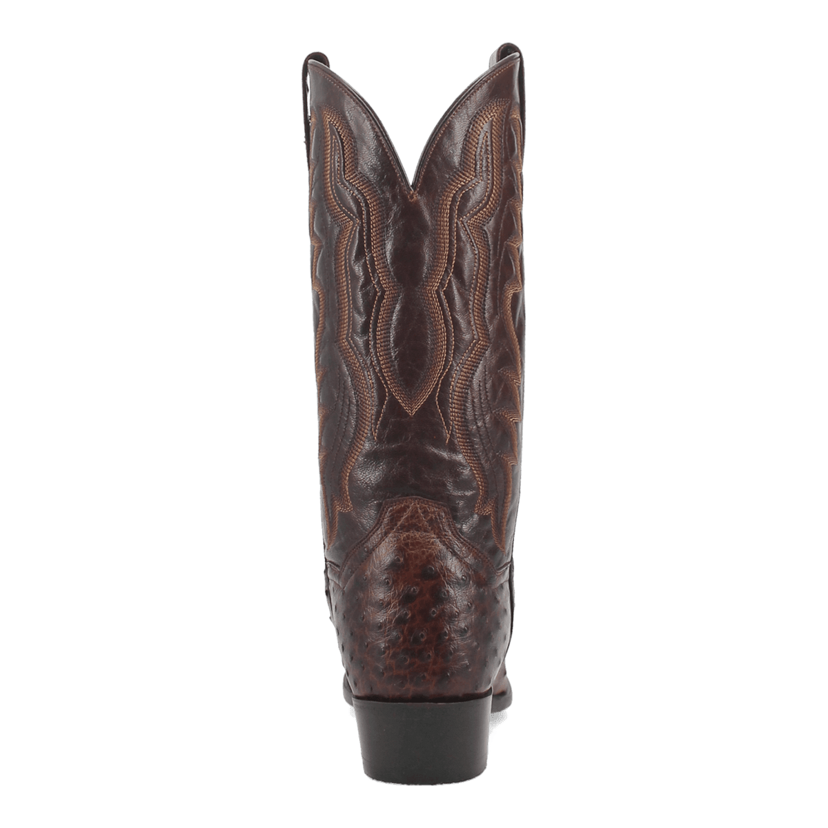 PERSHING FULL QUILL OSTRICH BOOT