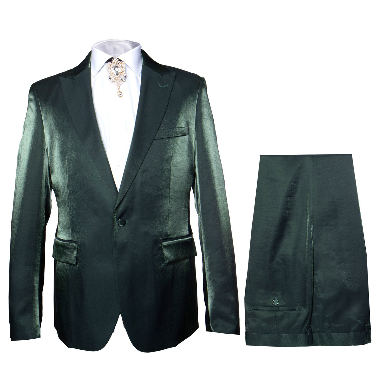Rossi Man LEO RM1611 – Slim Fit 3-Piece Suit for Men | Modern Tailored Formalwear