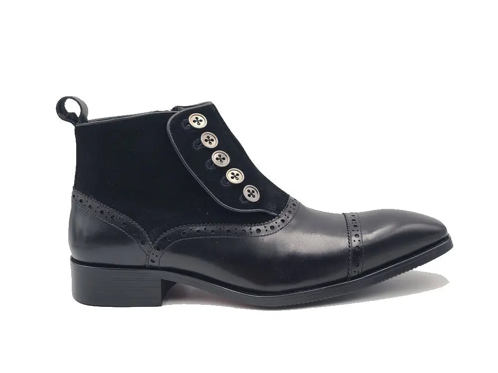 Carrucci Leather & Suede Slip-On Boot