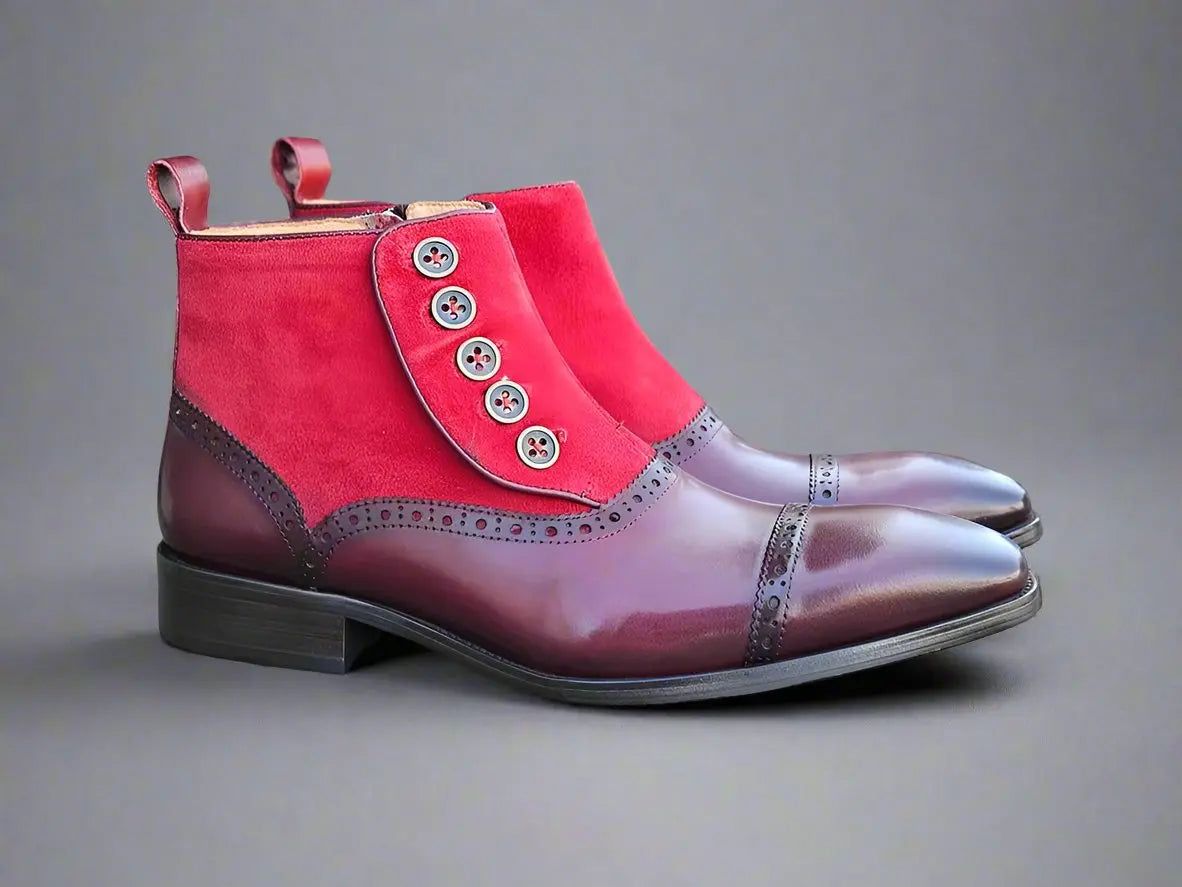 Carrucci Leather & Suede Slip-On Boot