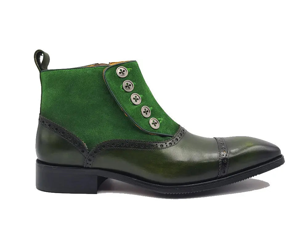 Carrucci Leather & Suede Slip-On Boot