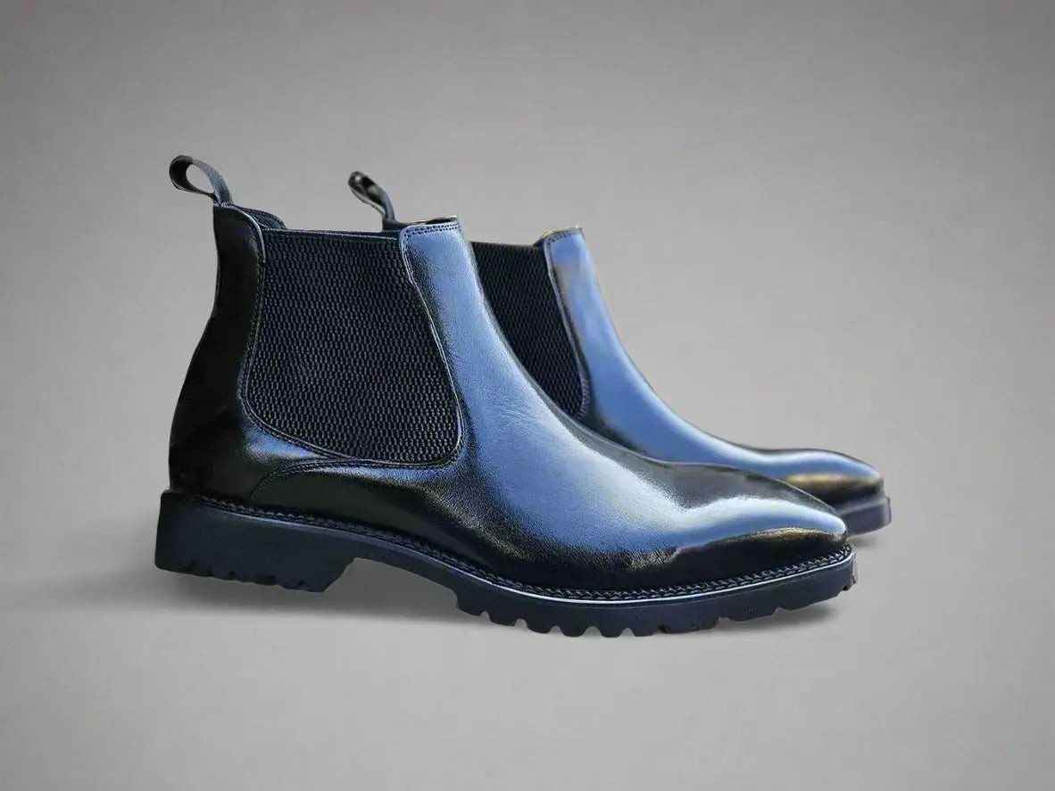 Carrucci Patina Chelsea Boot Lug Sole