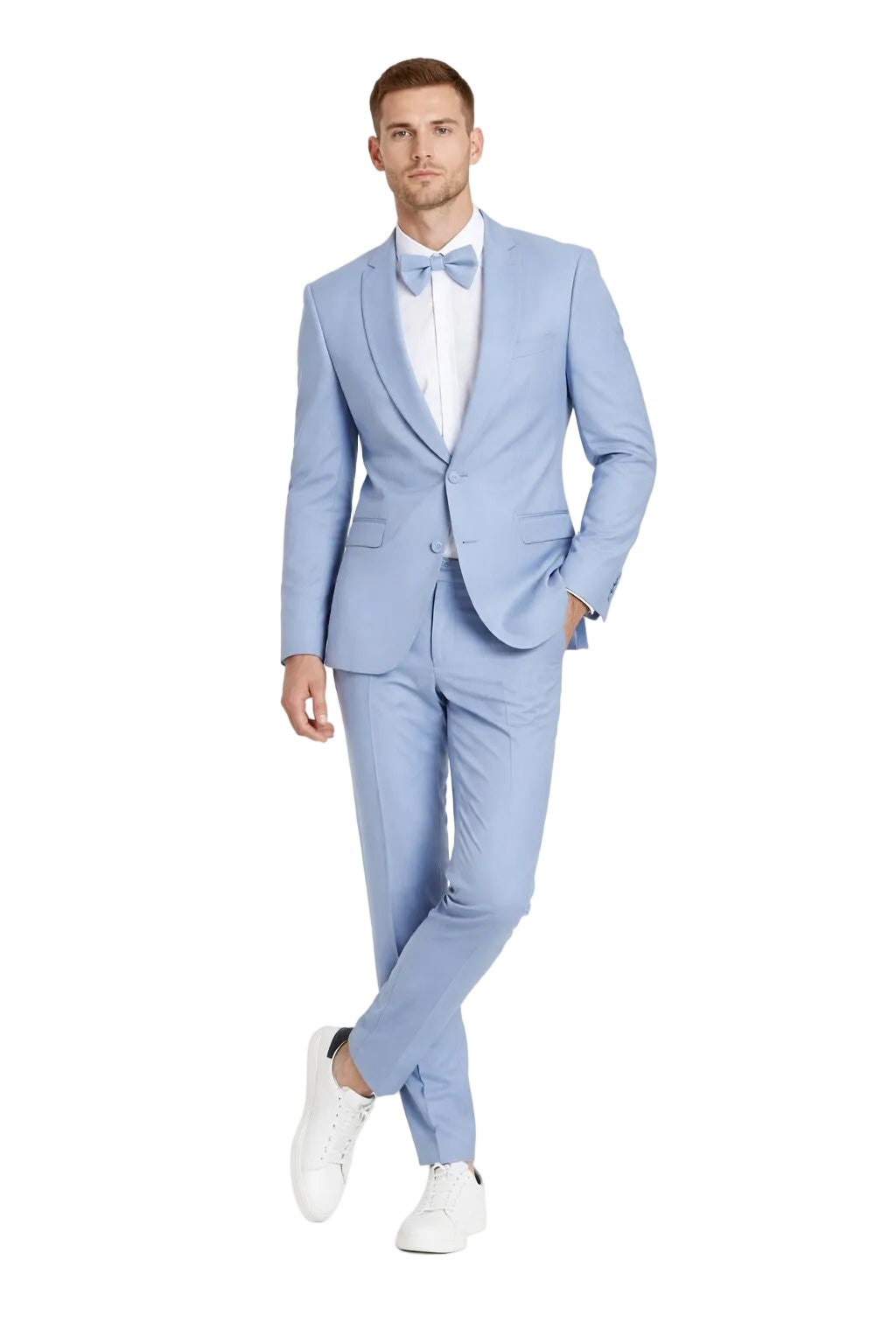 Prom 2026 Suit - Sky Blue Prom Tuxedo - Summer Slim Fit Suits