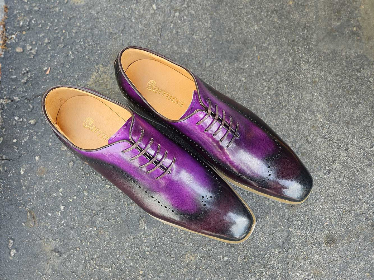 Carrucci Two Tone Oxford With Lightweight Sole
