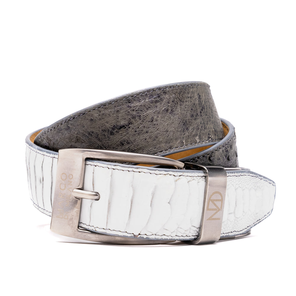 Marco Di Milano Alessio Belt White / Gray