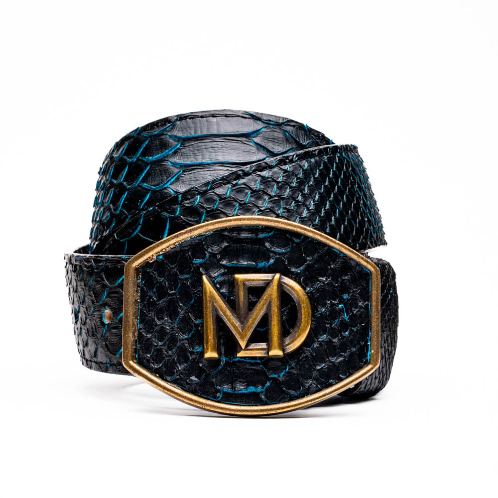 Marco Di Milano Arkansas Belt Black / Blue