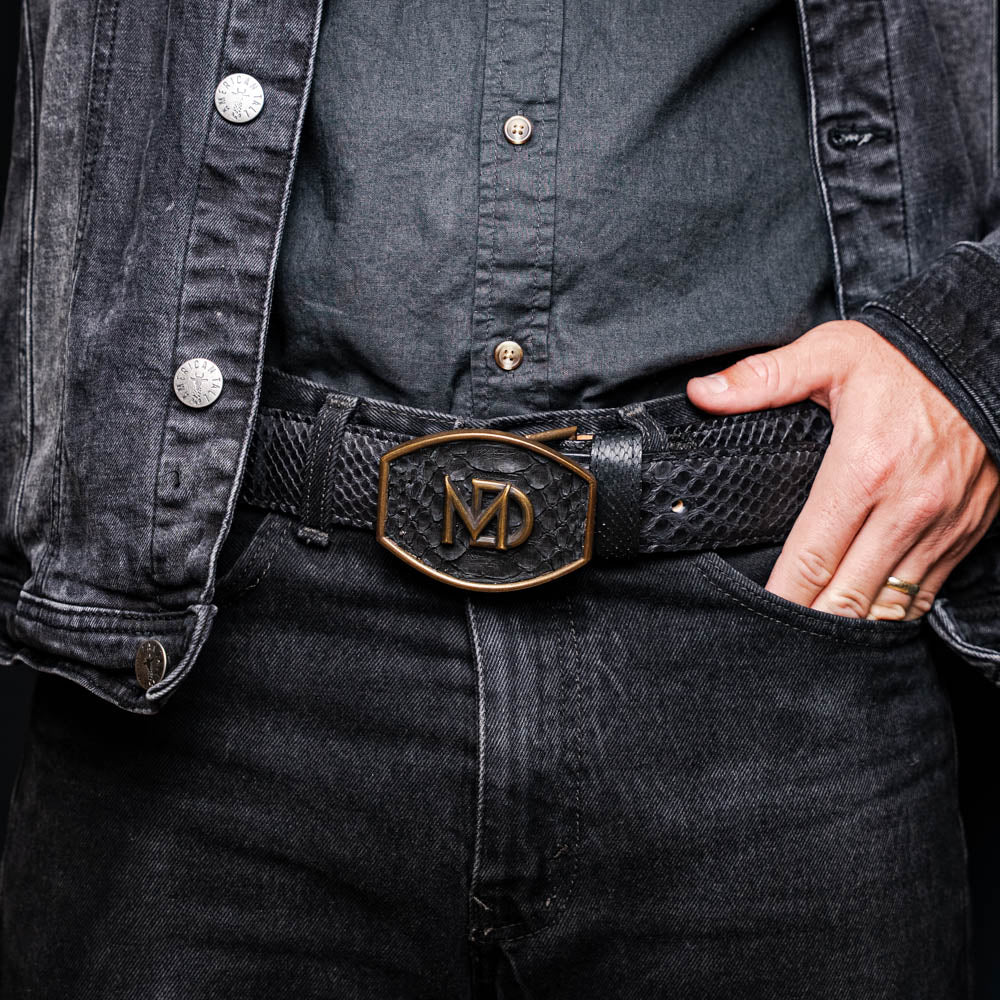 Marco Di Milano Arkansas Belt Black