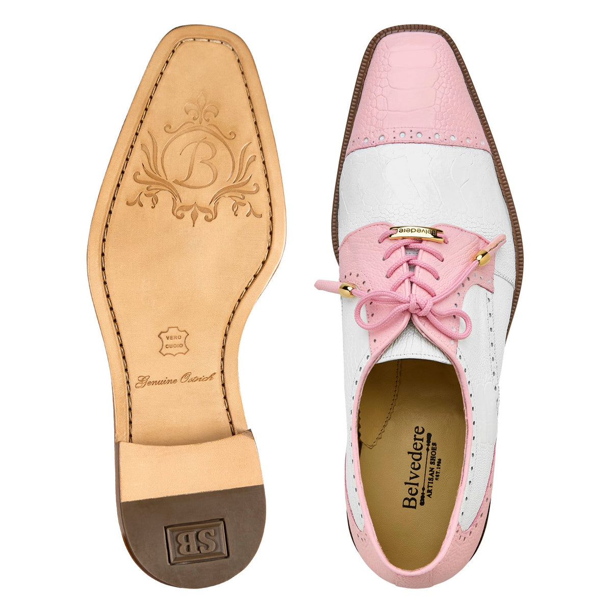 Belvedere Batta - Pink/White