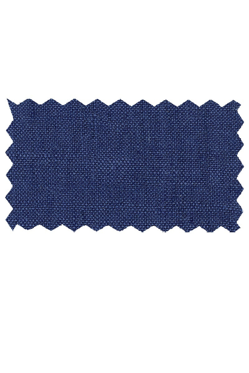 Ink Blue Linen Suit (2-Piece Set)