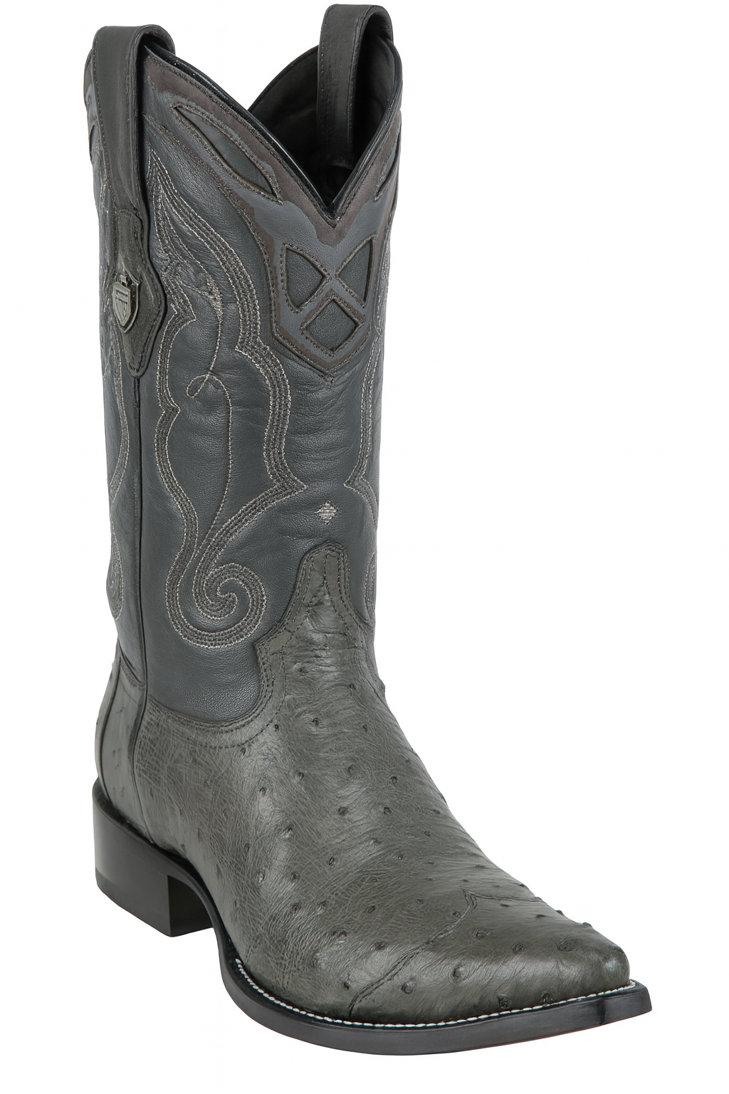 Men's Wild West Smooth Ostrich Skin 3X Toe Boots 29504-B