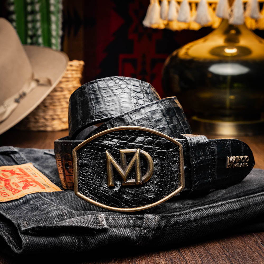 Marco Di Milano Iowa Belt Black