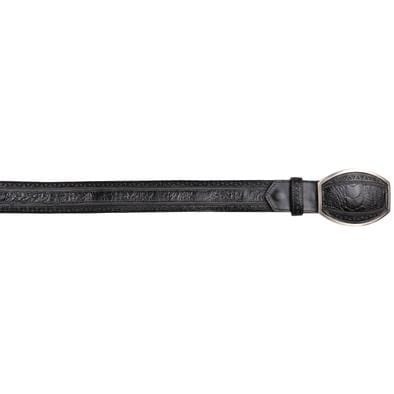 Men's Los altos Ostrich Leg Laser Design Casual Belt C24U0505