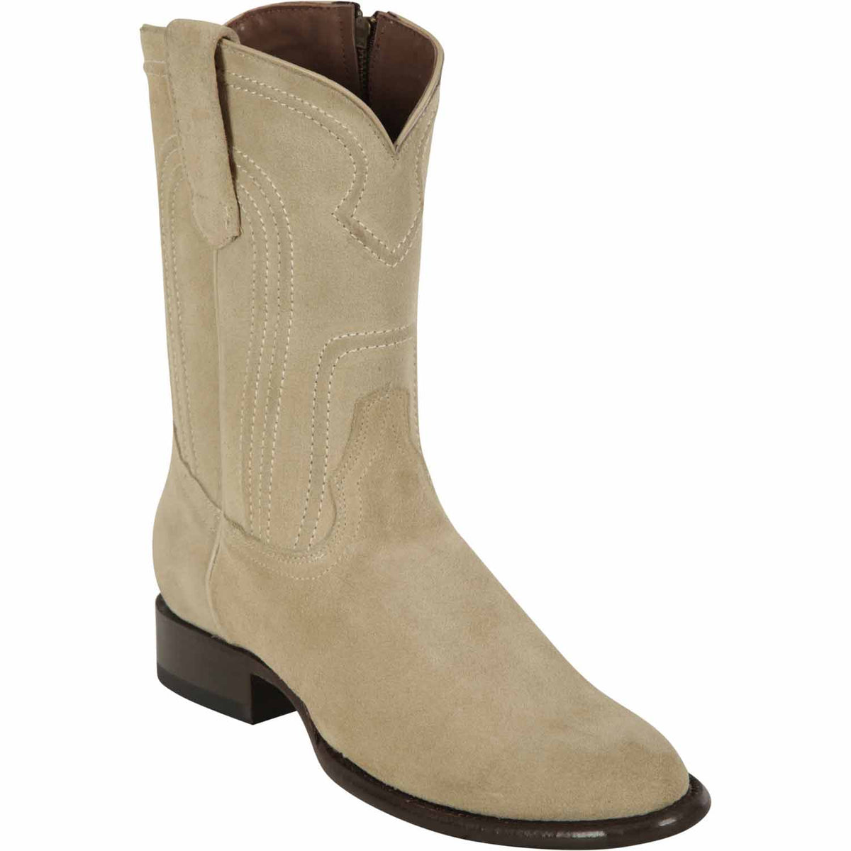 Men's Los Altos Leather Roper Toe Boots 69Z66
