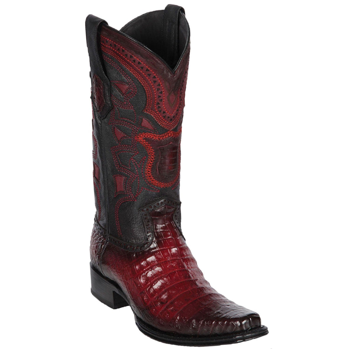 Men's Los Altos Caiman Belly European Square Toe Boot 7682-B