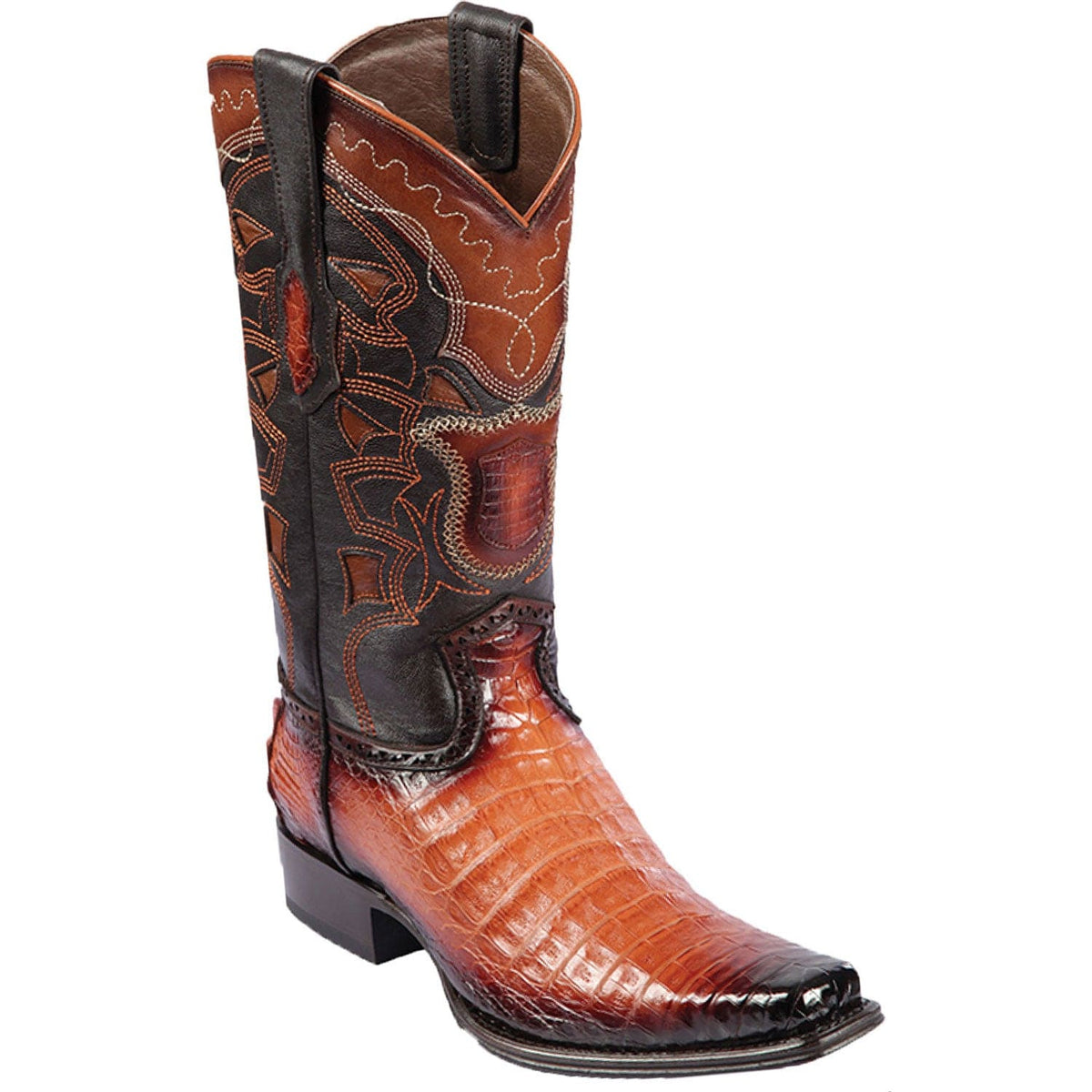 Men's Los Altos Caiman Belly European Square Toe Boot 7682-B