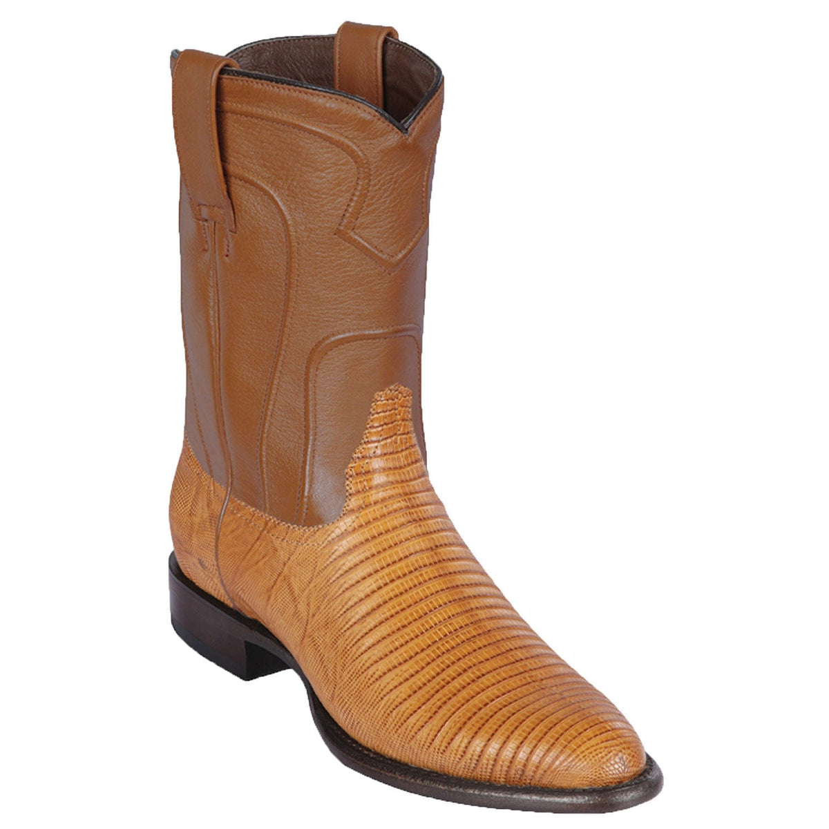 Men's Los Altos Lizard Skin Roper Toe Boots 6907