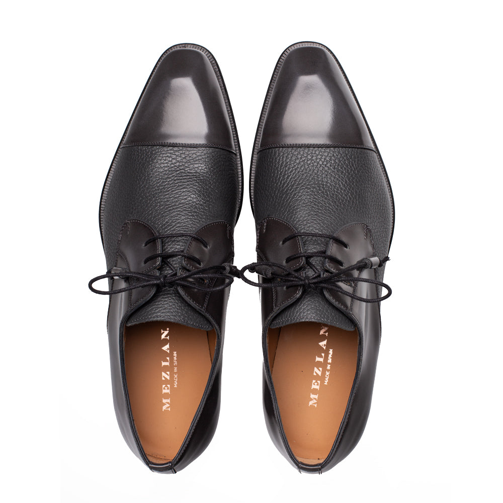 Mezlan Capello Hi-Shine/Calf Derby