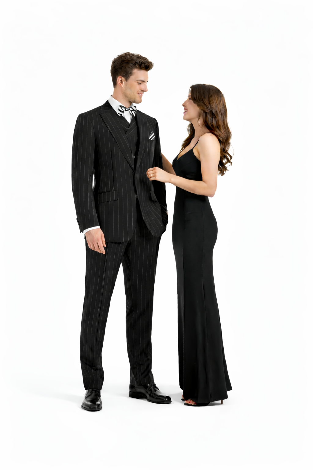 Mens Big and Tall Suits - Plus Size Black Suit For Men - Classic fit 1 Button With Vest-New Designer Collection
