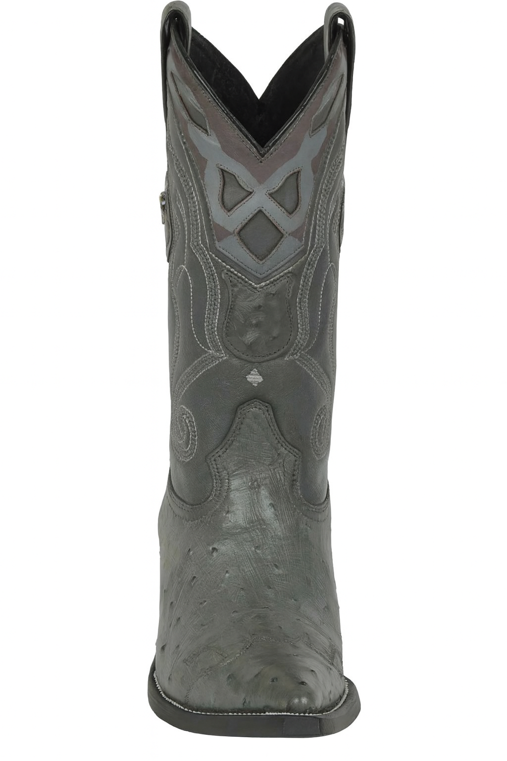 Men's Wild West Smooth Ostrich Skin 3X Toe Boots 29504-B