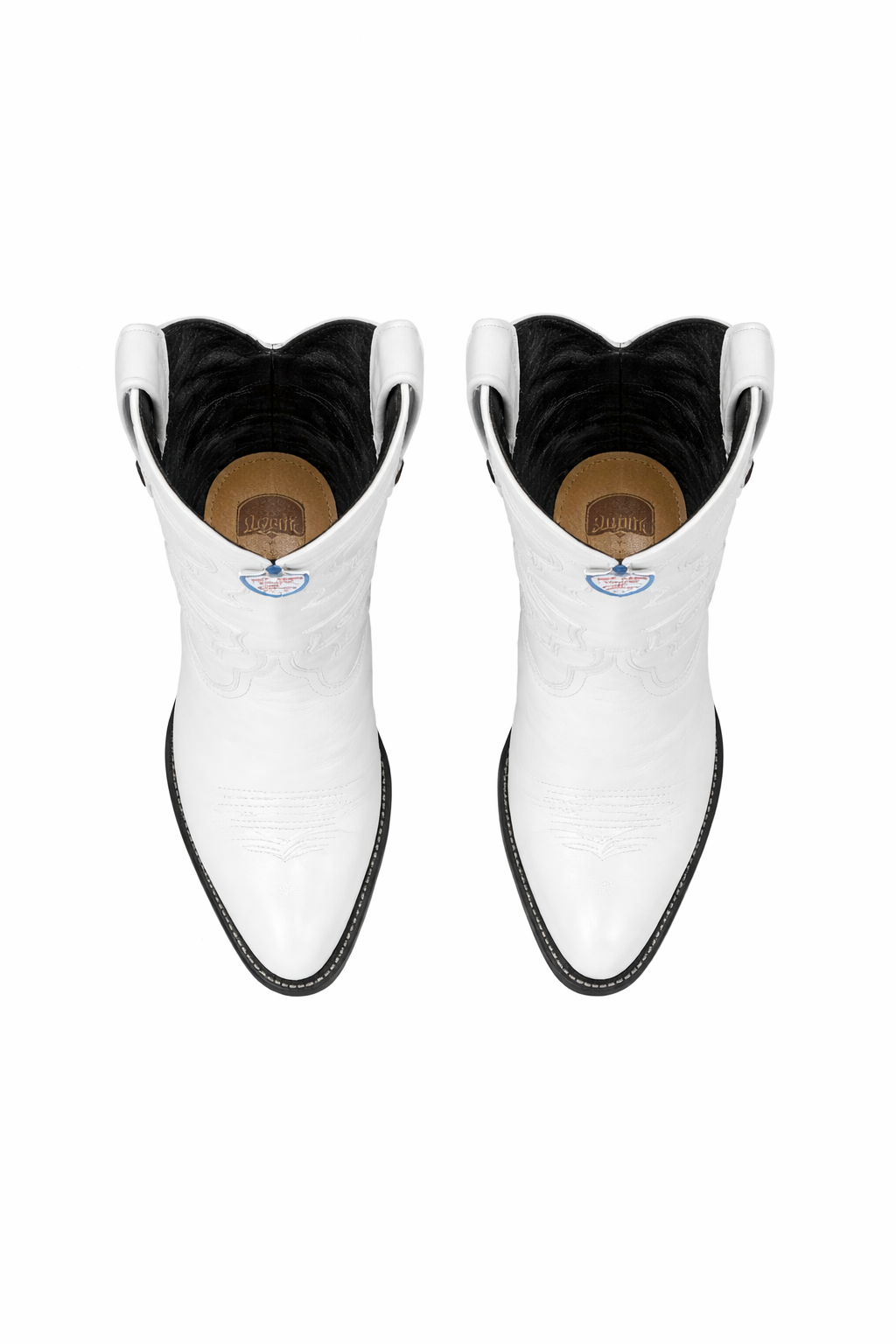 Mens White Western Cowboy Boots - Genuine Leather - Handcrafted Rodeo Style-New Designer Collection
