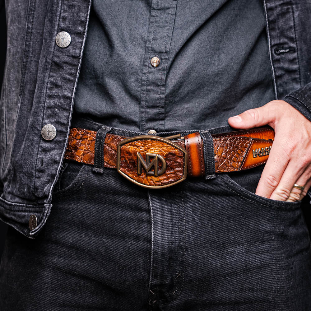 Marco Di Milano Montana Belt Aged Maple