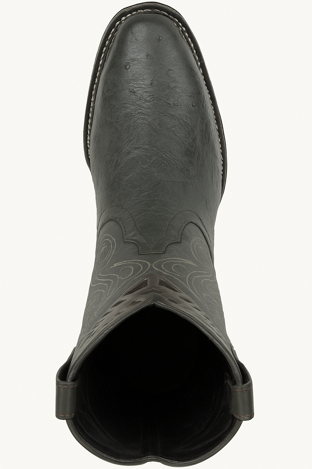 Men's Wild West Smooth Ostrich Skin 3X Toe Boots 29504-B