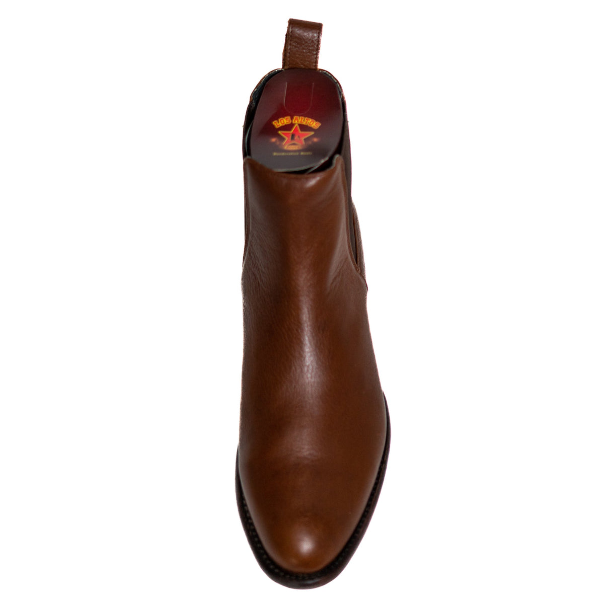 Los Altos Men's Toe Roper Boot Belmont Brown
