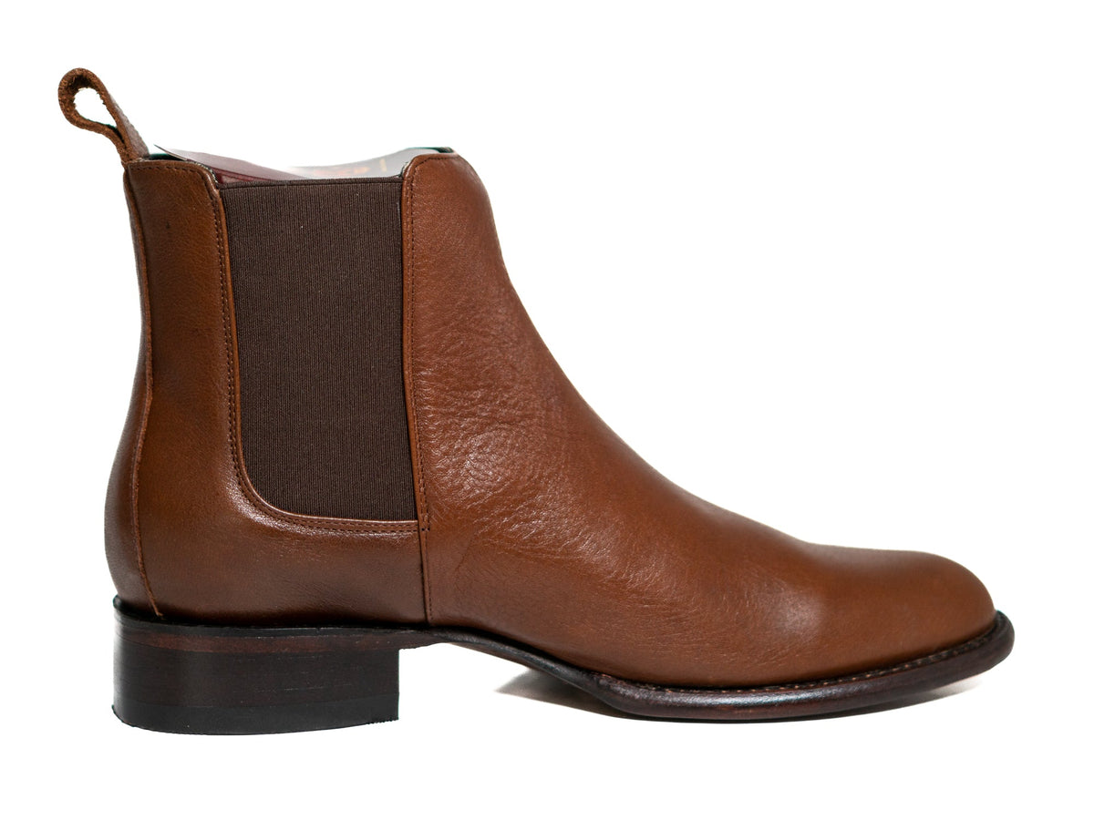 Los Altos Men's Toe Roper Boot Belmont Brown