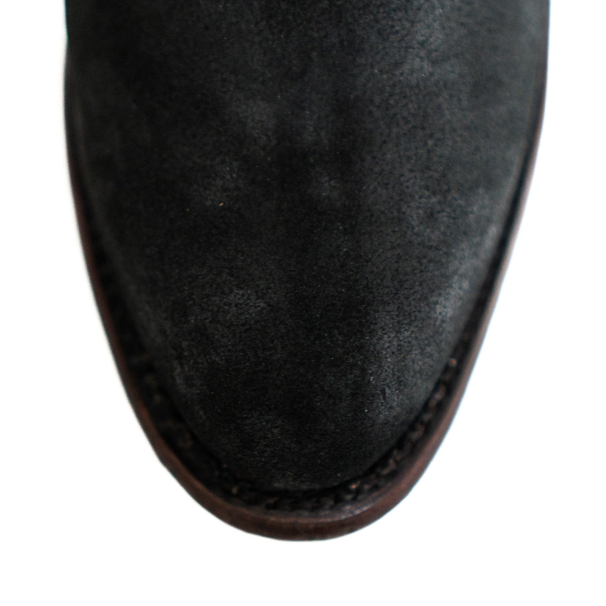 Los Altos Men's Toe Roper Boot Gamuza Black