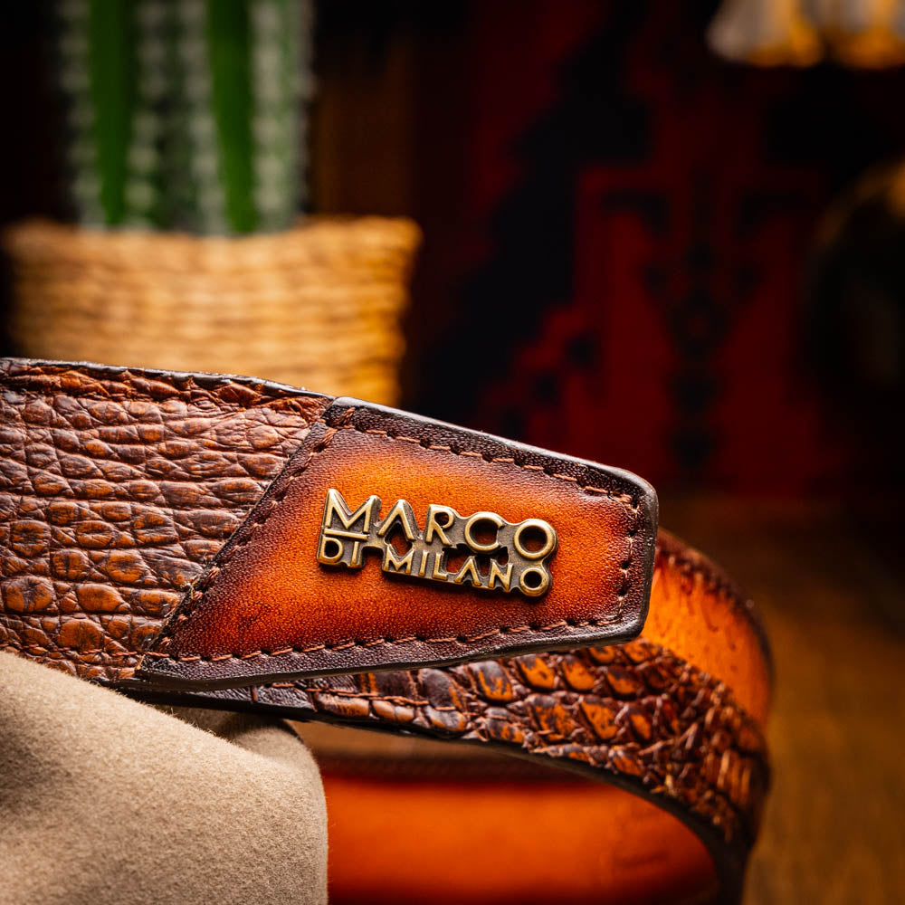 Marco Di Milano Texas Belt Aged Maple