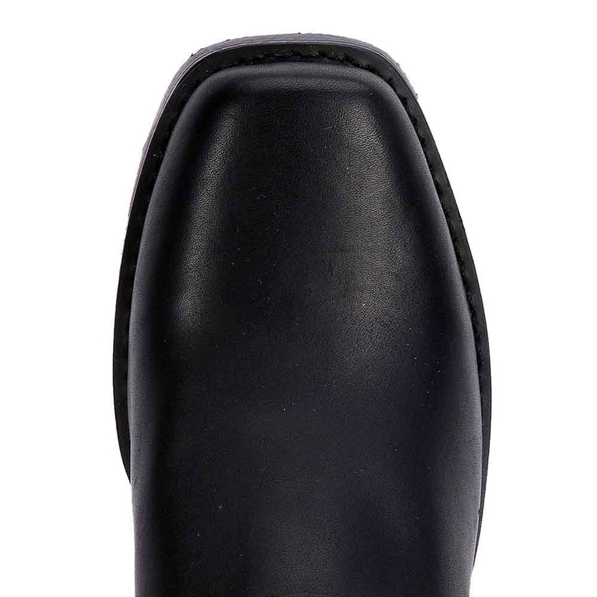 Dingo Black Harness Mens Leather Boots