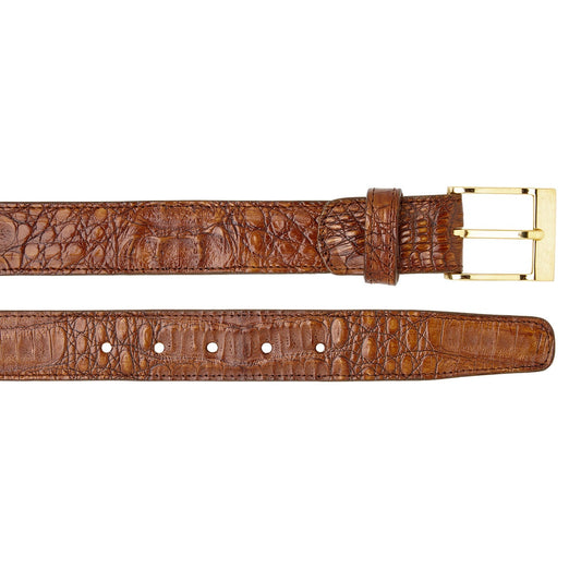 Belvedere Caiman Belt- Walnut