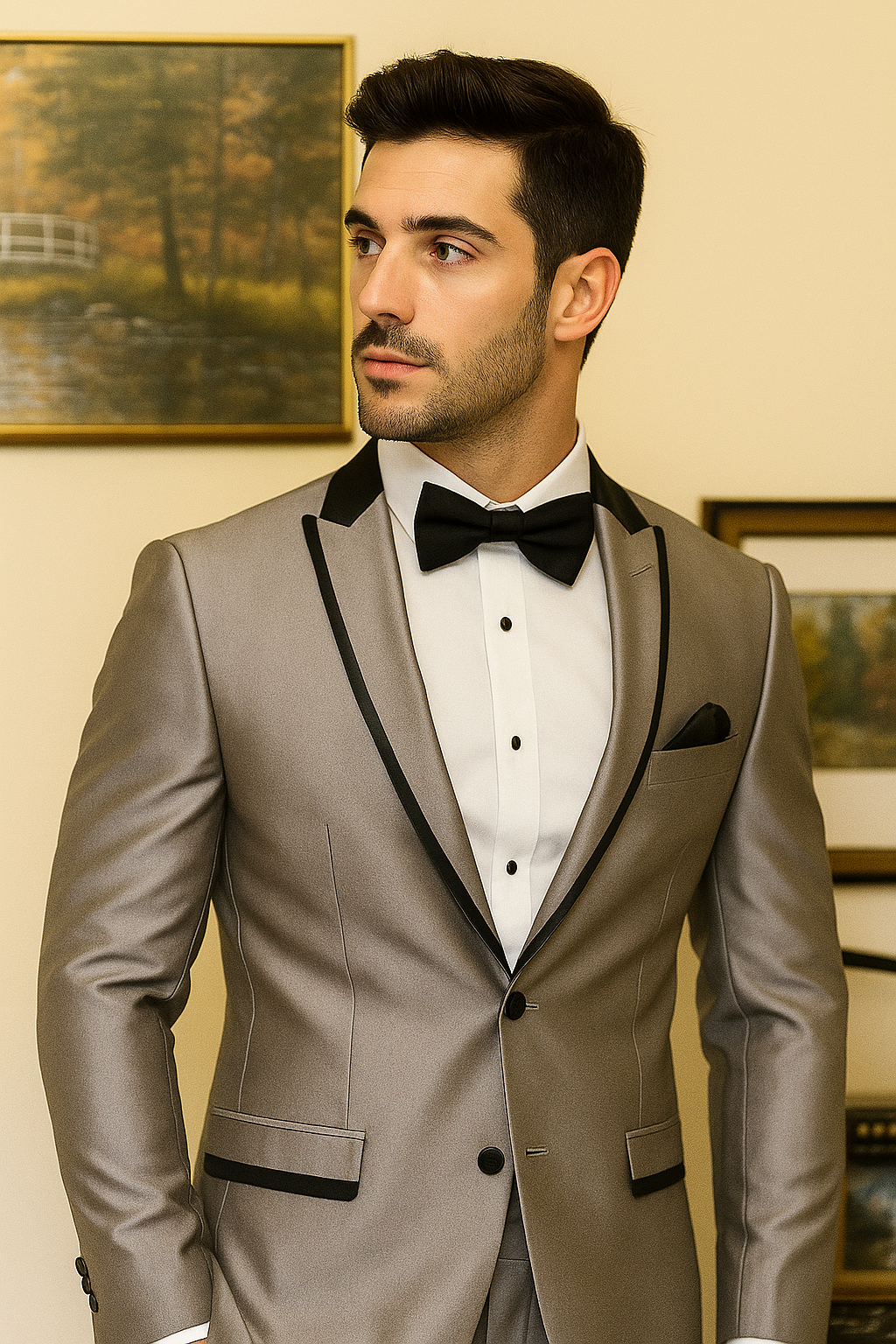 Trajes Gris Para Hombre
