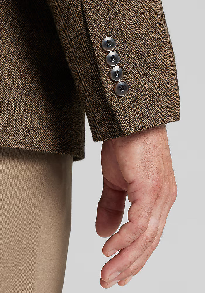 1905 Collection Tailored Fit Herringbone Sportcoat