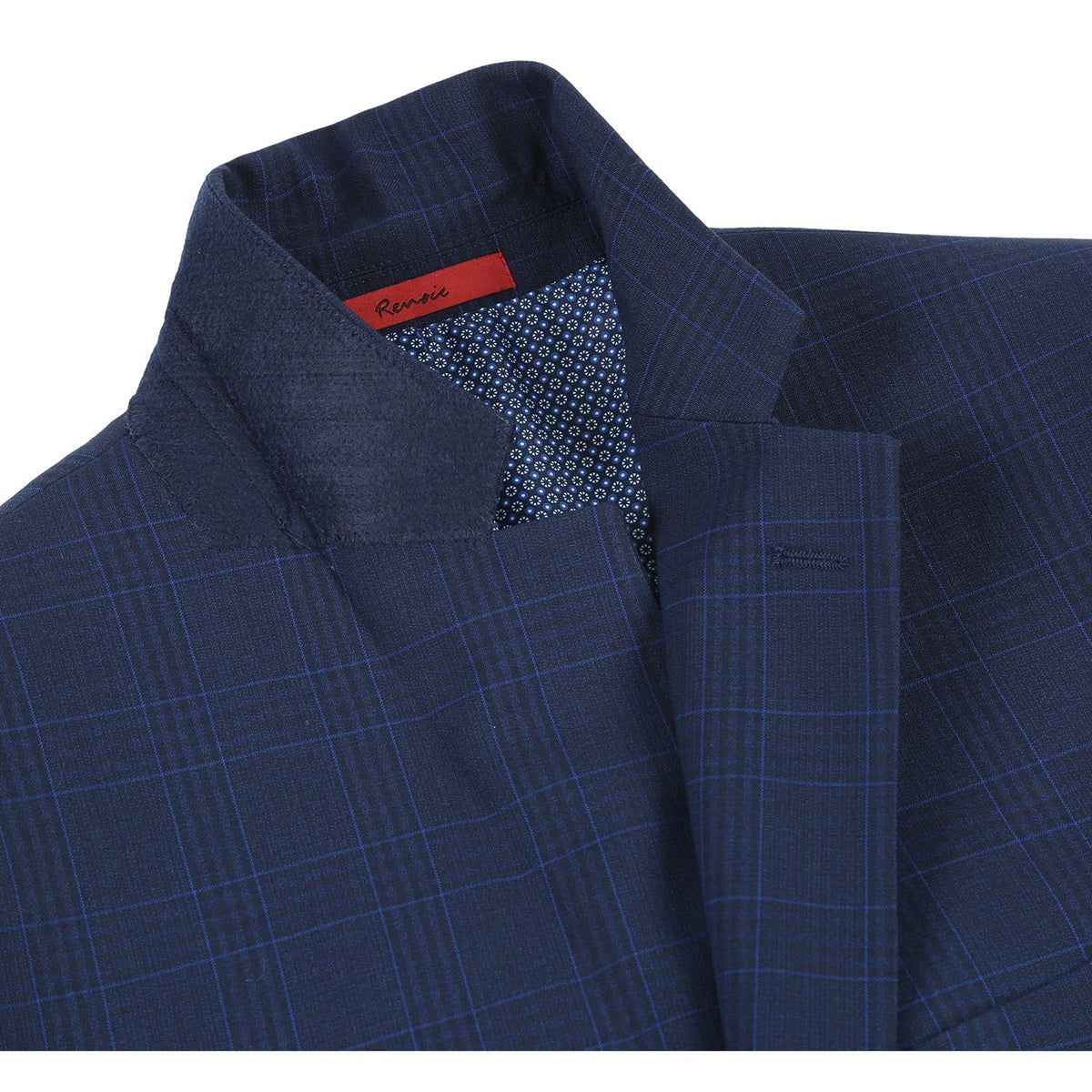 293-26 Men's Classic Fit Checked Suits