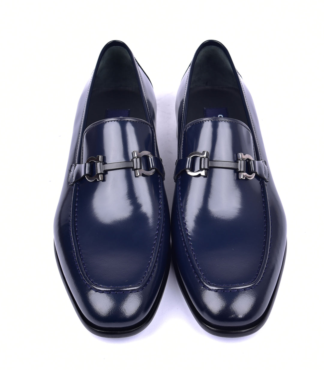 Corrente 6415 Calfskin Slip-On Loafer - Navy