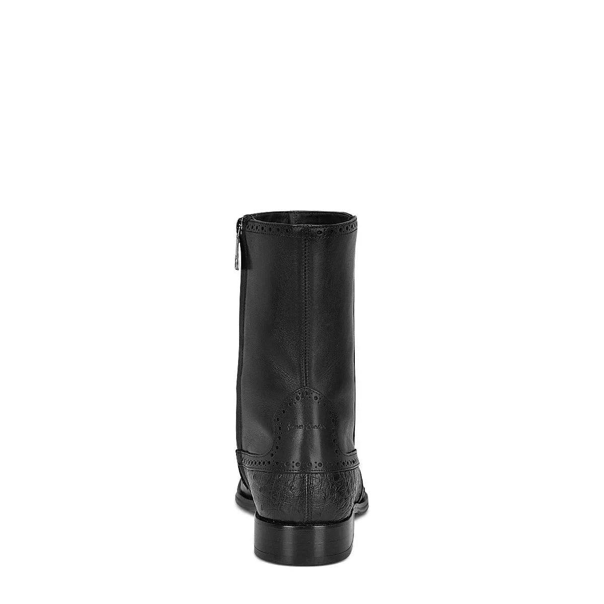 Los Altos Brand Men's Ostrich Short Dress Boots